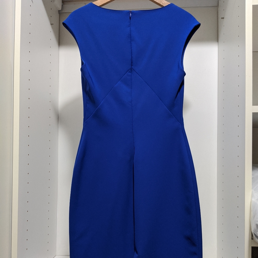 Zara blue boatneck dress, Size Small - Picture 2 of 4